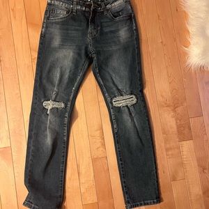 7 for all mankind boys ripped jeans